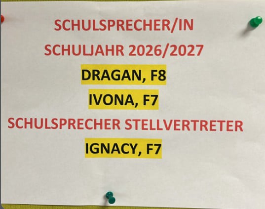 Schulsprecher